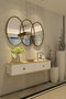 Hanah Home Zuzu 120 - Roble Zafiro y Blanco
